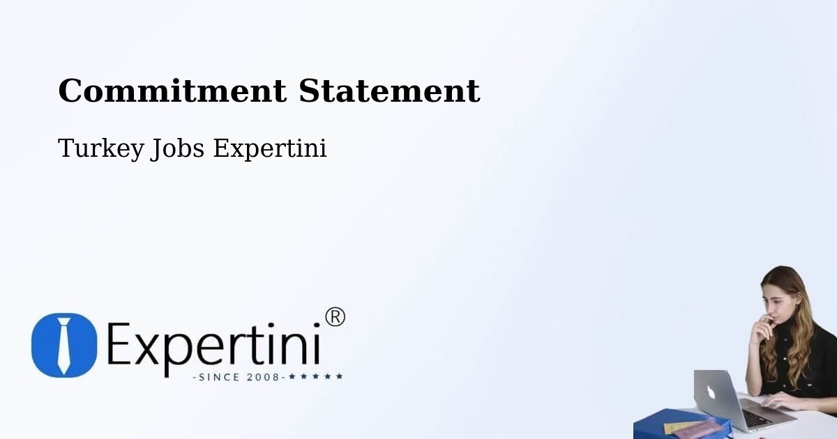Corporate Commitment – Gaziemir - Turkey Jobs Expertini